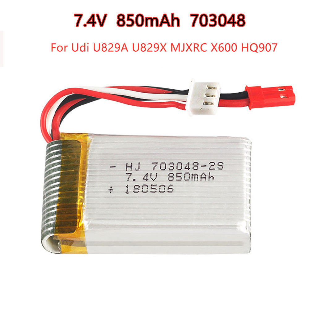 Rc Hobby Vehicles - 1-5 Buah 2S 7.4V 850MAh 703048