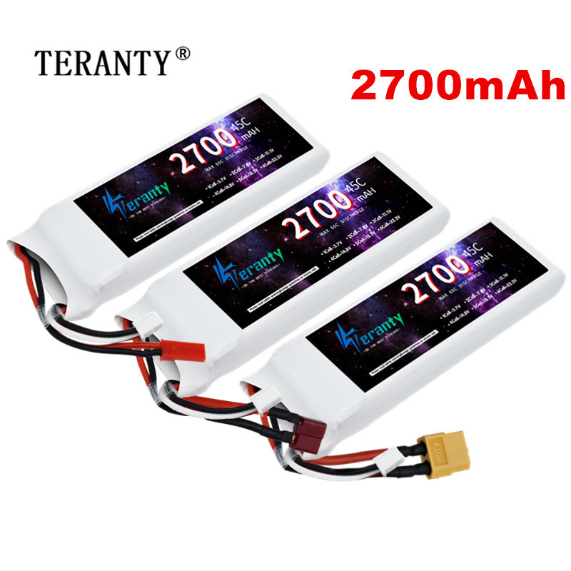 Rc Hobby Drone - 1/3 buah 2S 7.4V baterai Lipo