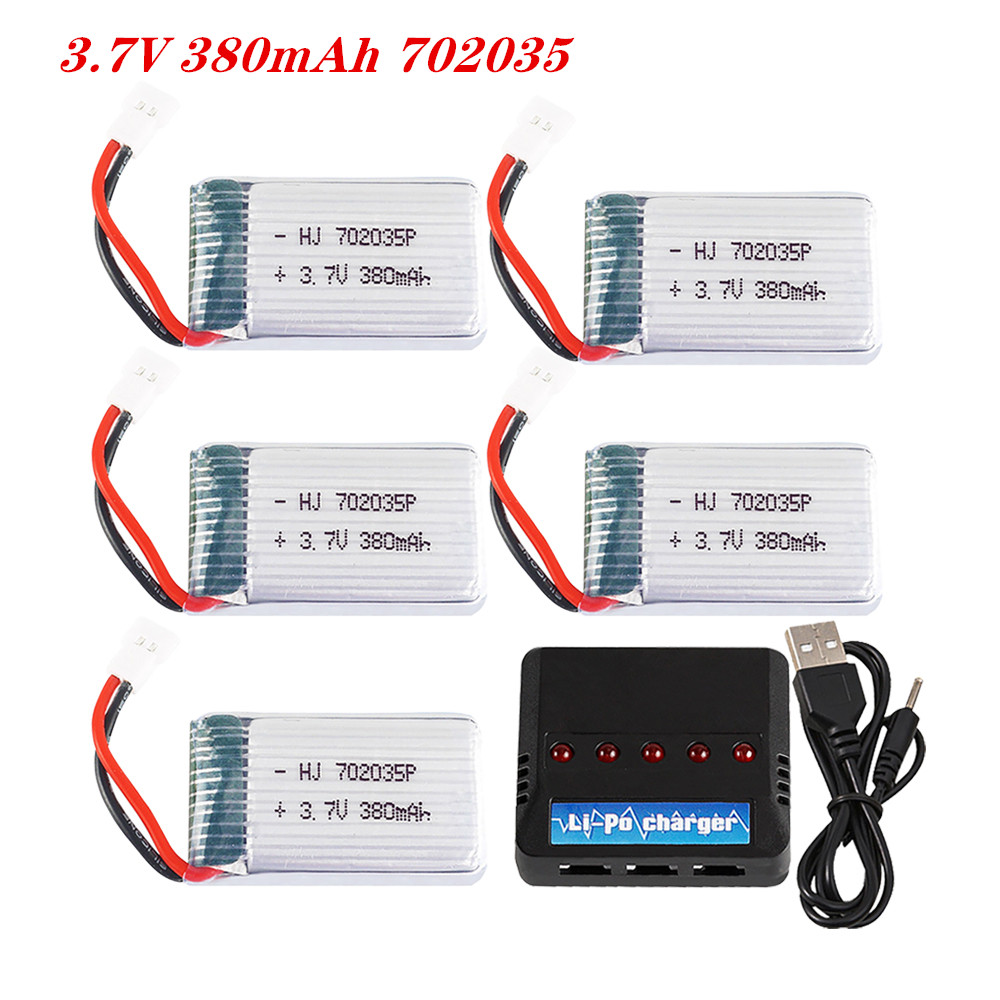 Rc Hobby Vehicles - Baterai Lipo 3.7V 380Mah 702035 Baterai