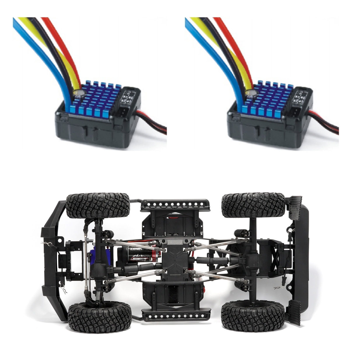 Esc Waterproof 60A - Suku Cadang RGT R86338 ESC -60A