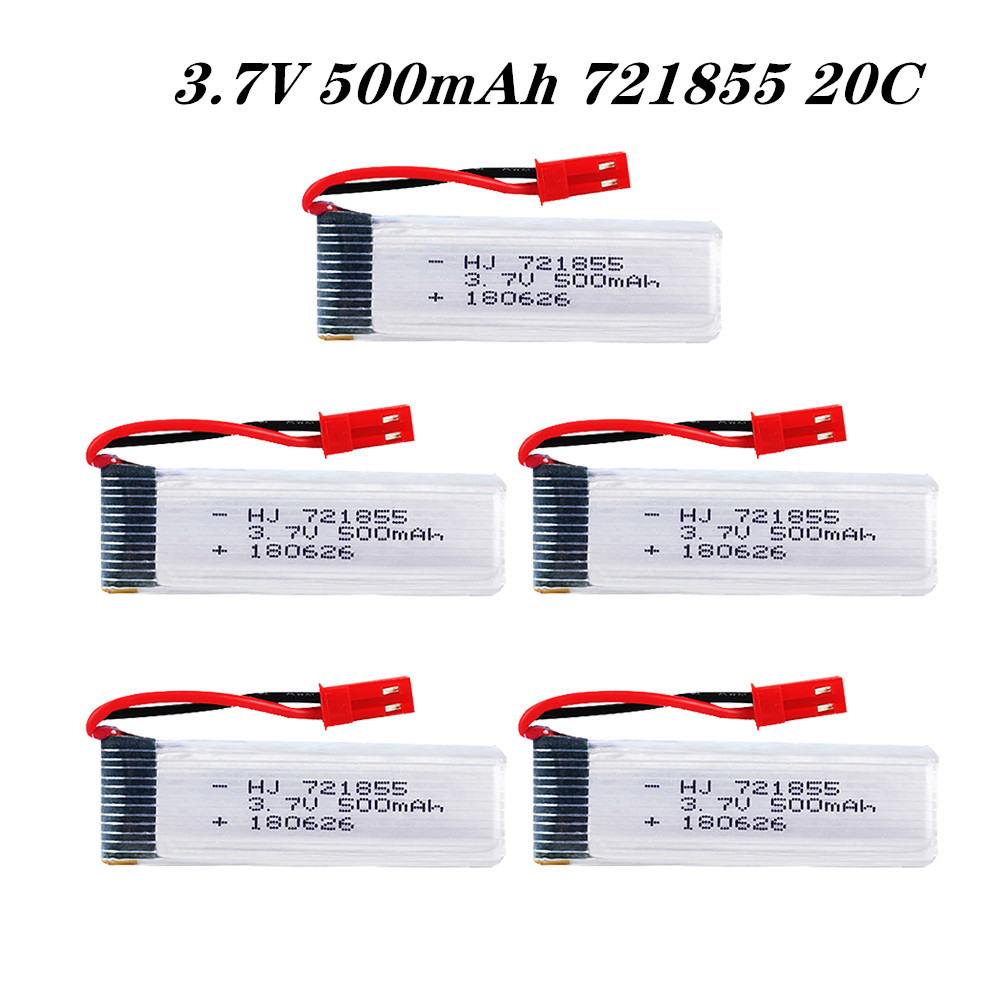Rc Hobby Vehicles - Baterai Lipo 3.7V 500mAh 721855 20C