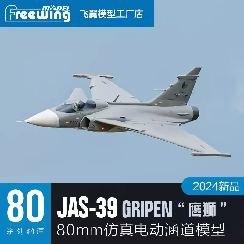 Rc Hobby Experts - Pesawat RC Jet Listrik Freewing 80mm