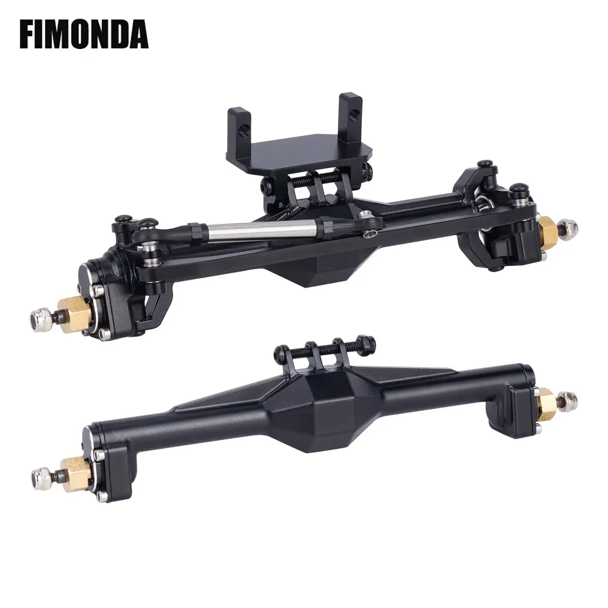 Aluminium CNC Portal Axles + 1 - Rc Hobby Factory ulasan dan harga