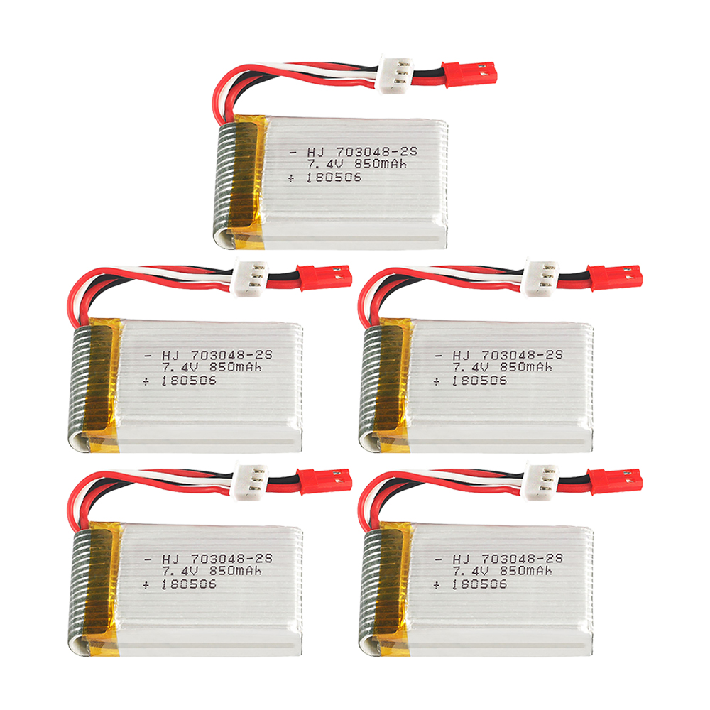 1-5 Buah 2S 7.4V 850MAh 703048 - Rc Hobby Vehicles ulasan dan harga