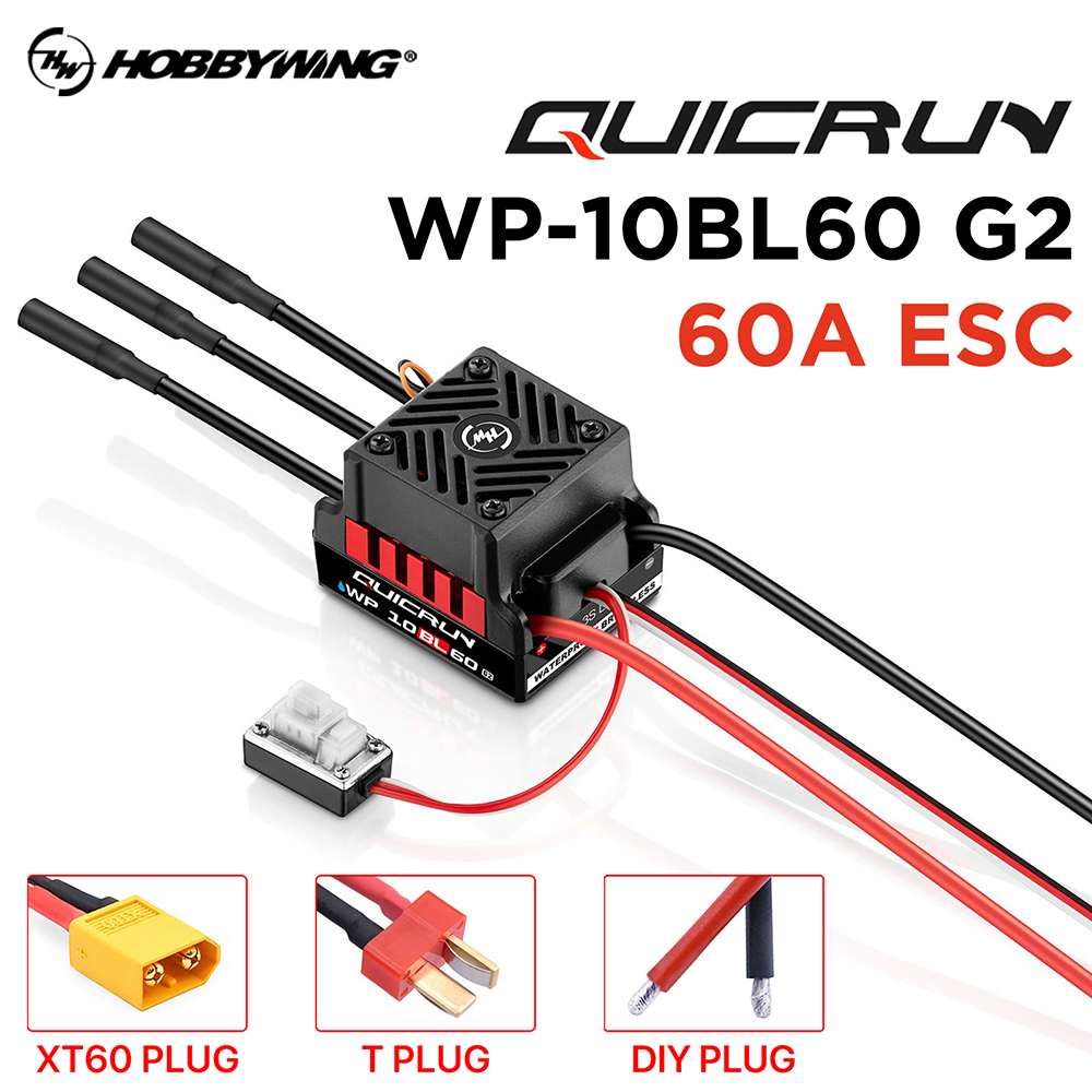HobbyWing QuicRun WP 10BL60 RC - Esc Waterproof 60A ulasan dan harga