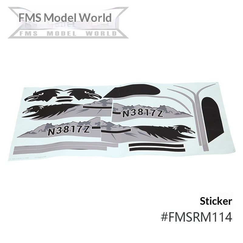 Stiker Pesawat RC FMS untuk Pe - Rc Hobby Vehicles ulasan dan harga