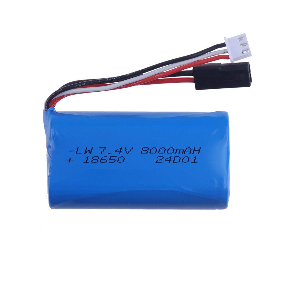 (5500 Plug) Baterai 18650 7.4V - Rc Hobby Vehicles ulasan dan harga