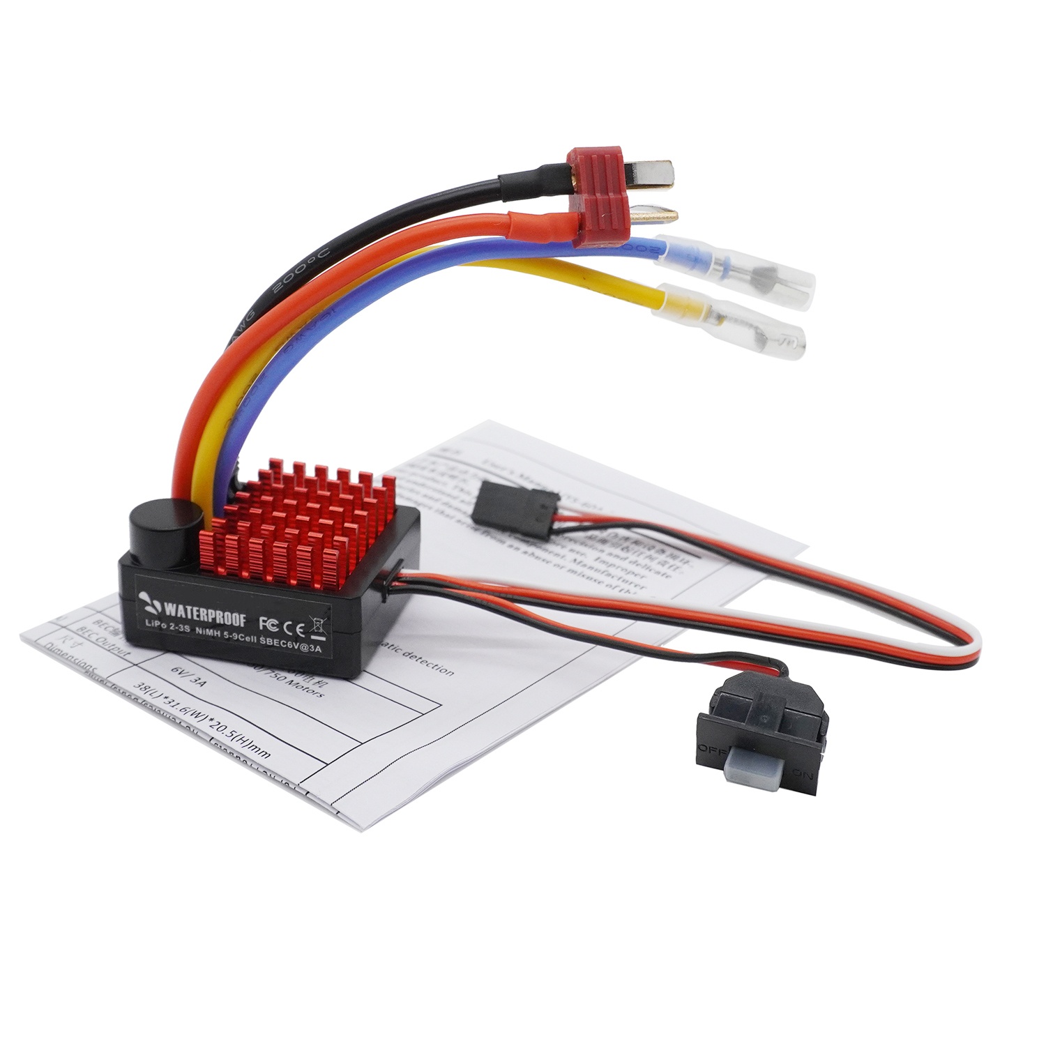 9IMOD 1060 RTR 60A ESC Pengend - Esc Waterproof 60A ulasan dan harga