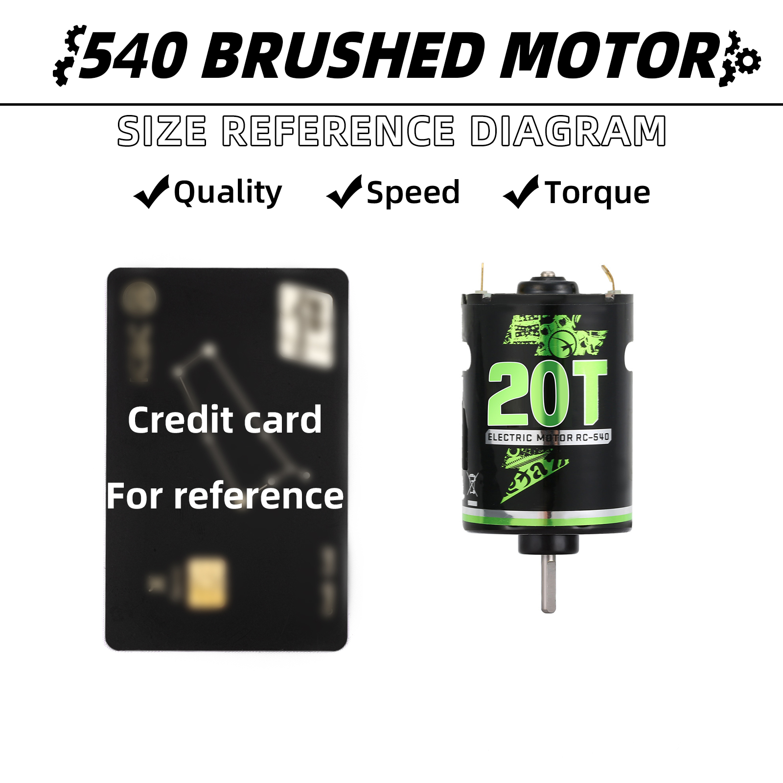 RC 540 10T-80T Motor Sikat Tah - Esc Waterproof 60A ulasan dan harga
