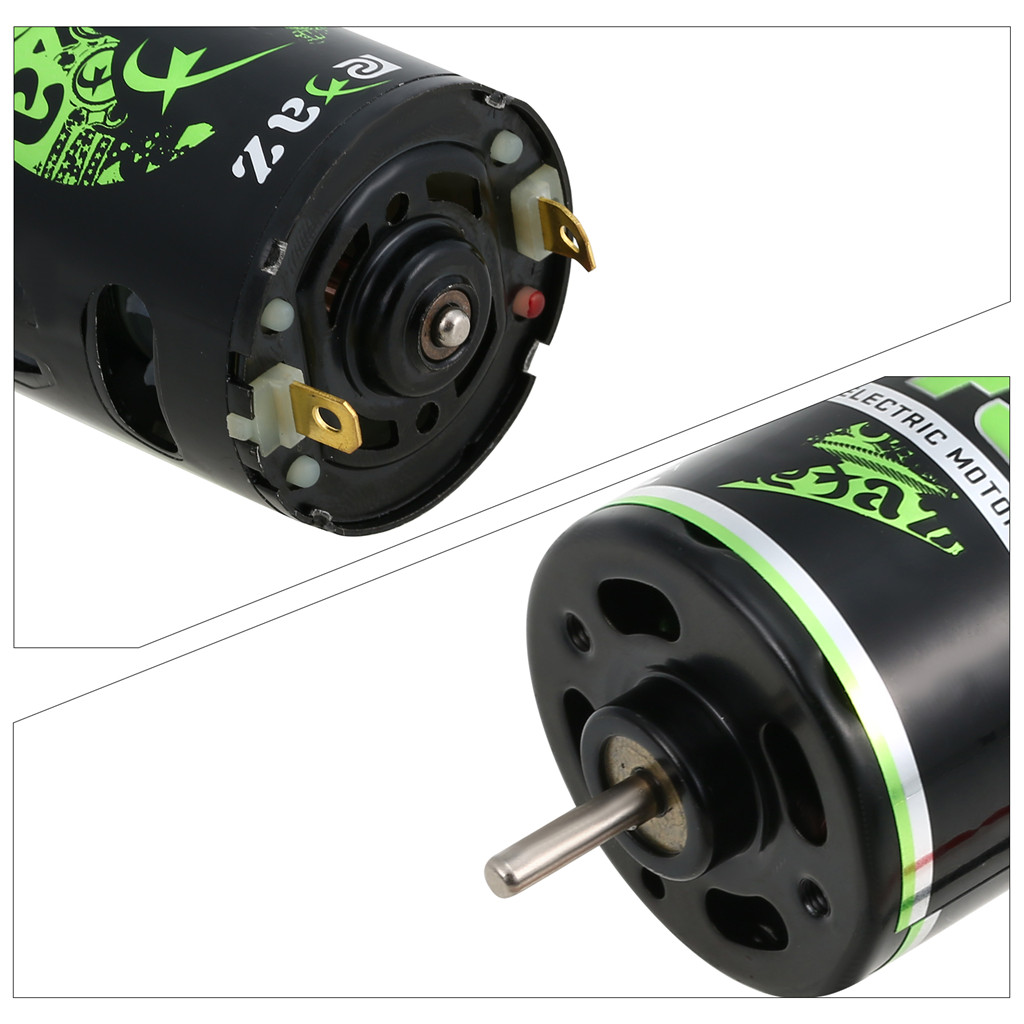 RC 540 10T-80T Motor Sikat Tah - Esc Waterproof 60A ulasan dan harga