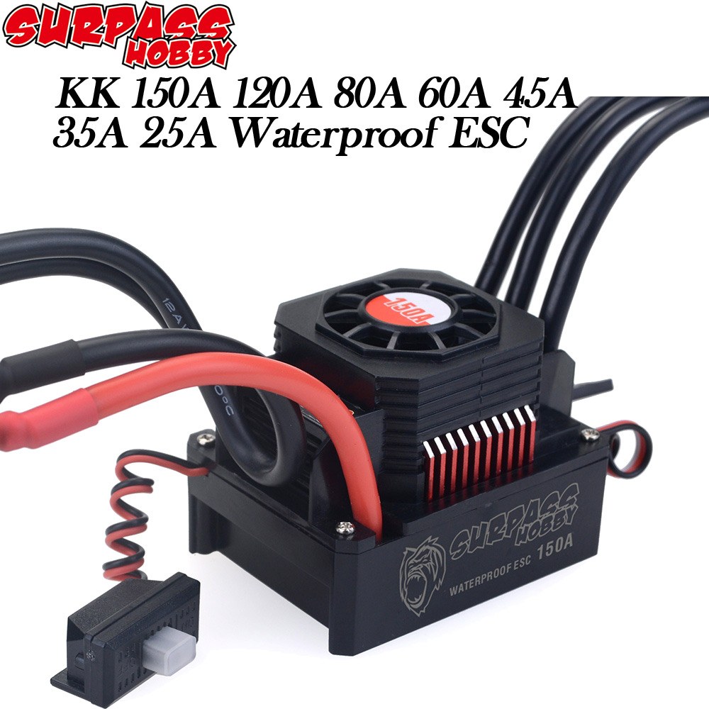 Melampaui Hobi Tahan Air Pengo - Esc Waterproof 60A ulasan dan harga