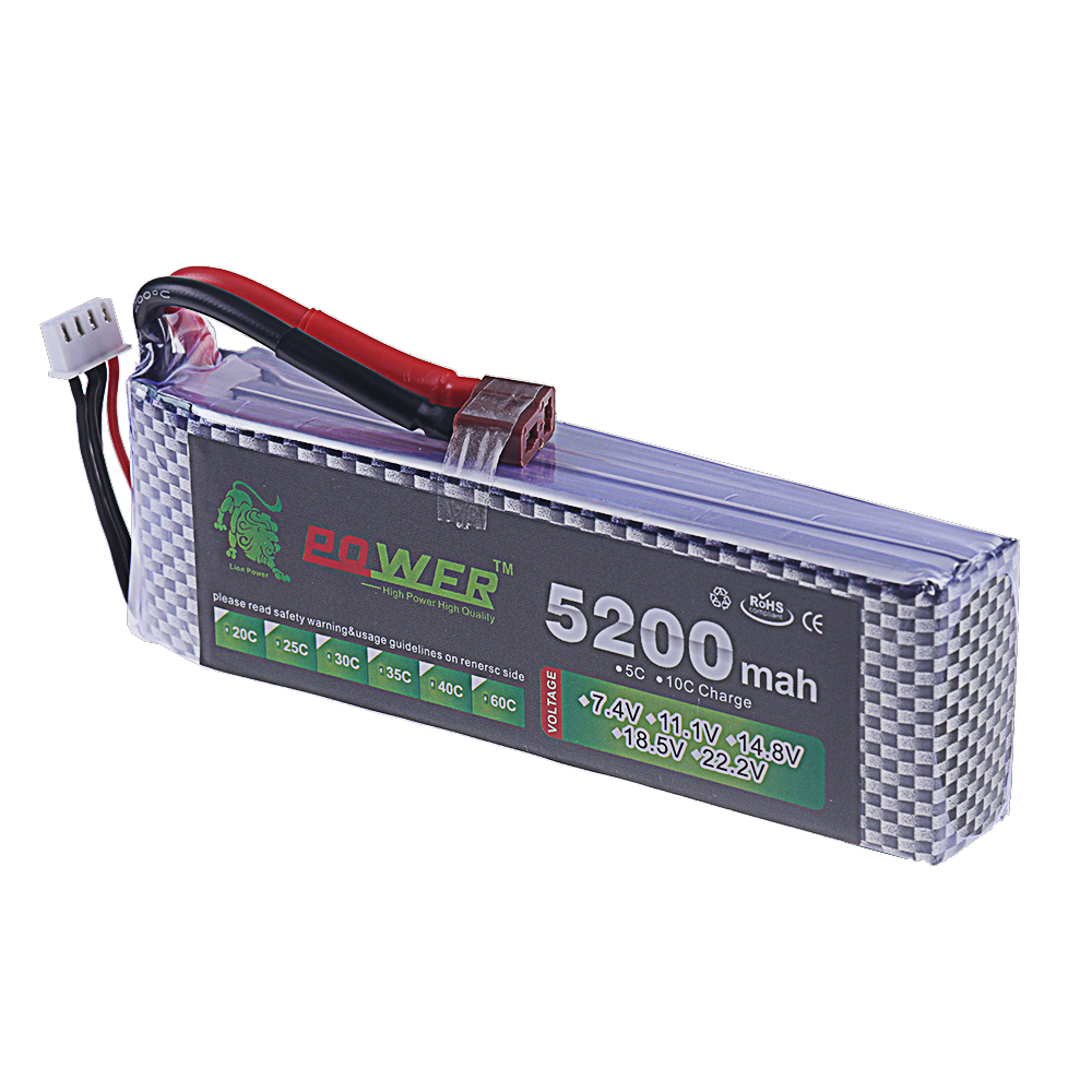 3S Lipo baterai 11.1V 5200mah  - Rc Hobby Drone ulasan dan harga