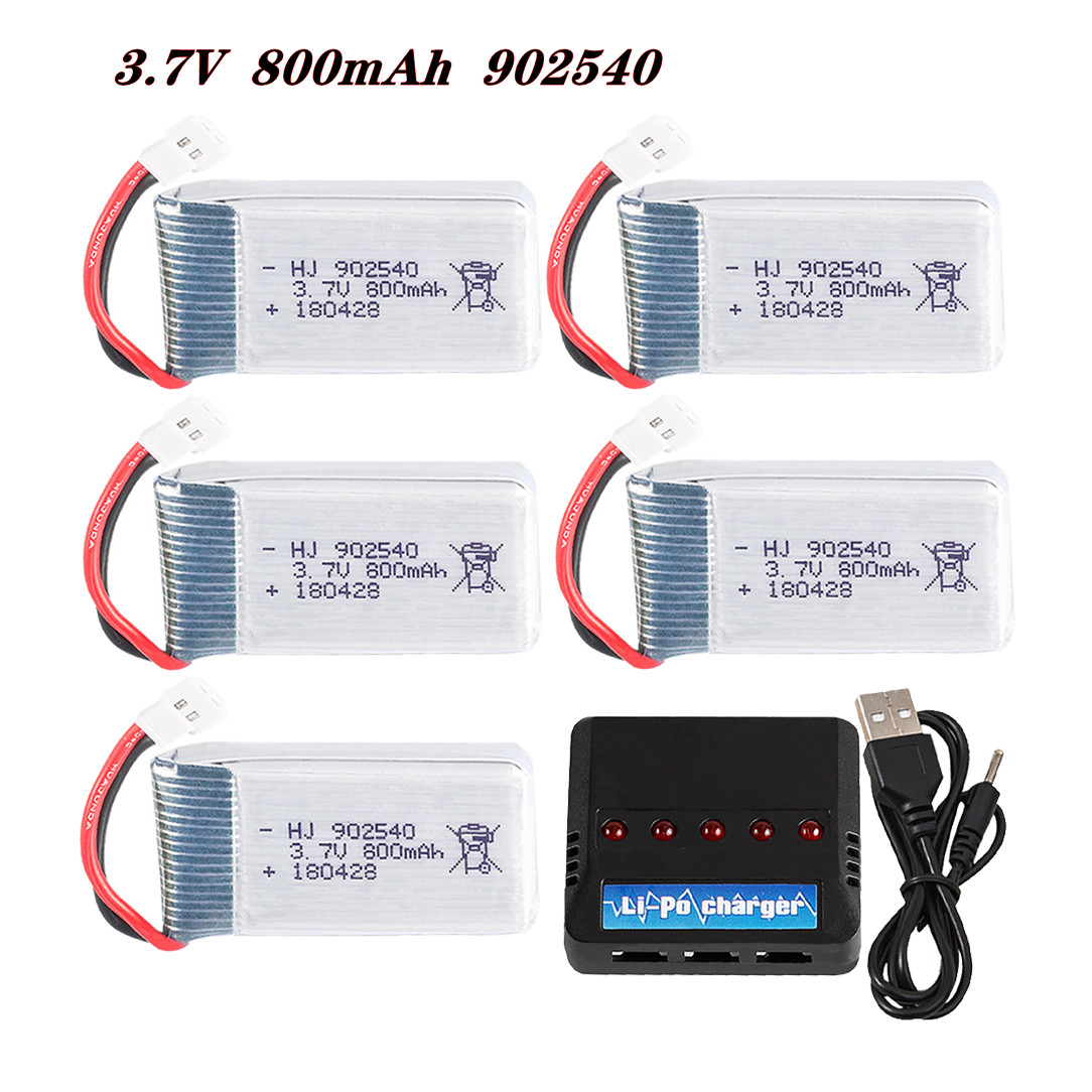 Baterai Lipo 3.7V 800MAh 90254 - Rc Hobby Drone ulasan dan harga
