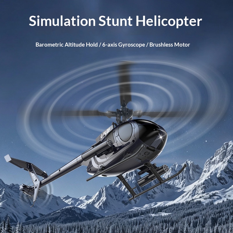 Helikopter RC K300 Realistis S - Rc Hobby Experts ulasan dan harga