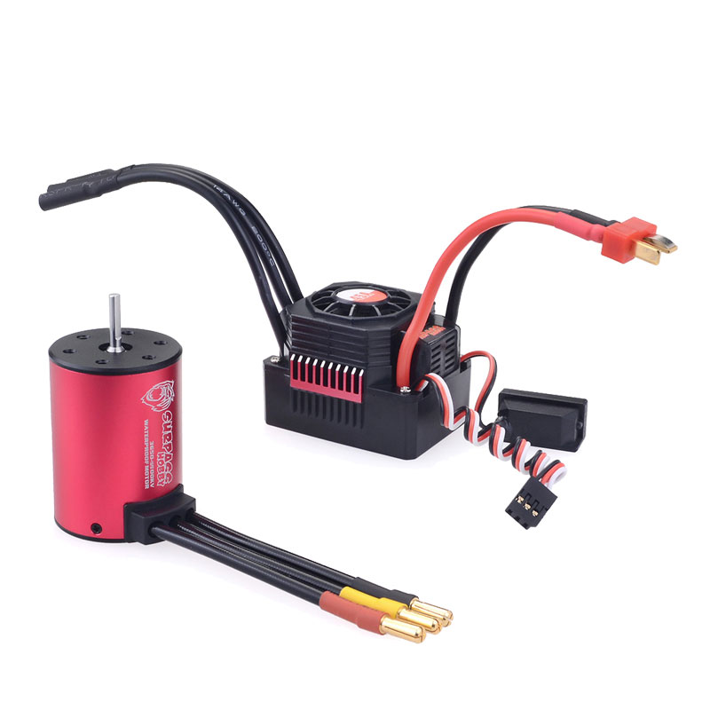 Surpass Hobby KK 3650 Combo Mo - Esc Waterproof 60A ulasan dan harga
