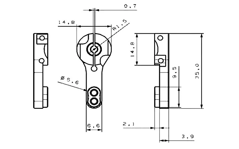 NEEBRC 25T RC Servo Horn Alumi - Rc Hobby Factory ulasan dan harga